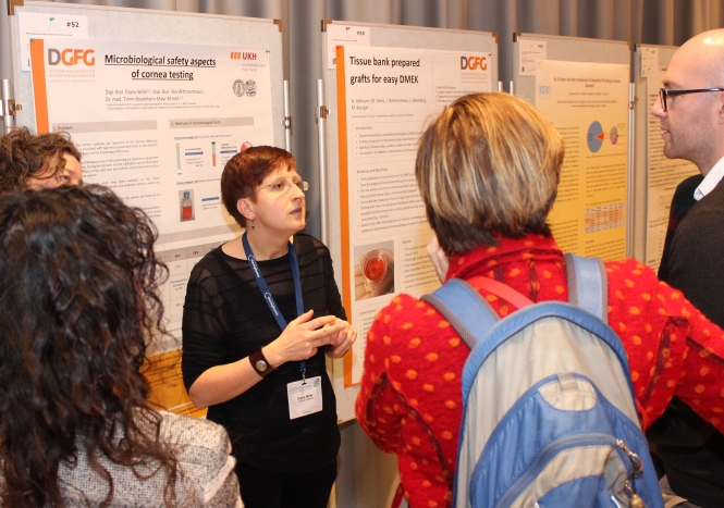 Mikrobiologische Test waren Thema in der Posterausstellung der EATB.
